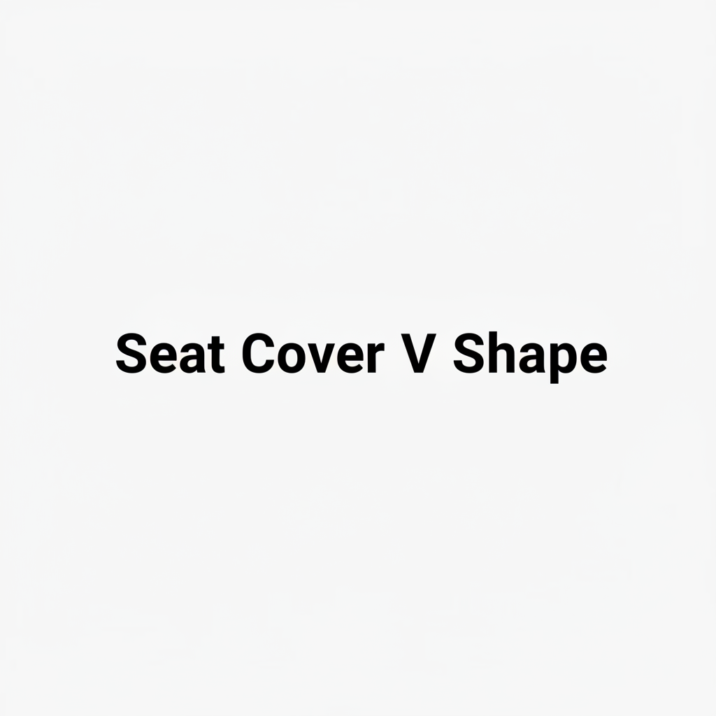 Seat Cover V Shape