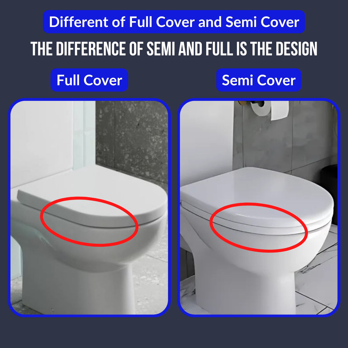 U Shape Black PP Material Full Cover Heavy Duty Toilet Seat Cover With Full Set Accessories Best For Hotel/Airbnb/Home Use 8827BK