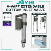 V-VAFF 马桶水箱可调式紧凑型底进水阀马桶冲水注水阀