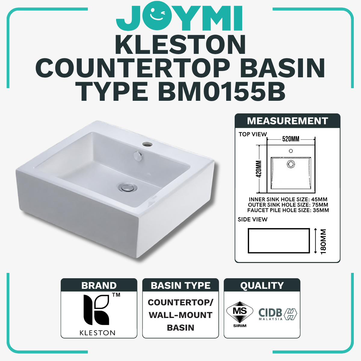 BAS-KLE-BM0155B