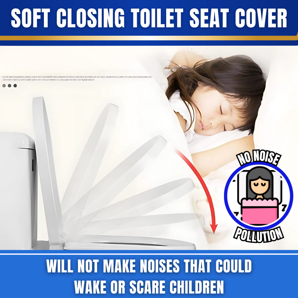U Shape Kids Children Toilet Seat Cover PP Material Semi Cover Heavy Duty Toilet Seat Cover With Full Set Accessories Best For Hotel/Airbnb/Home Use M20